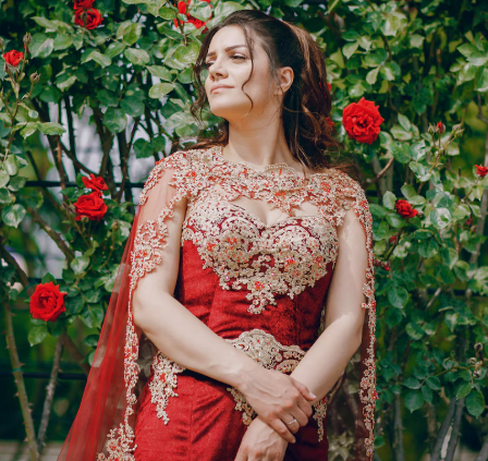 Venetia Lace Gown